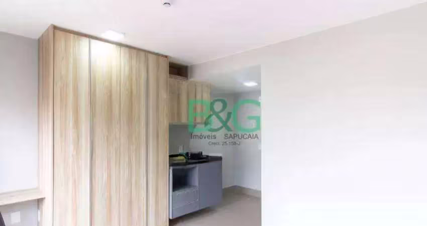 Studio com 1 dormitório à venda, 30 m² por r$ 439.000,00 - perdizes - são paulo/sp