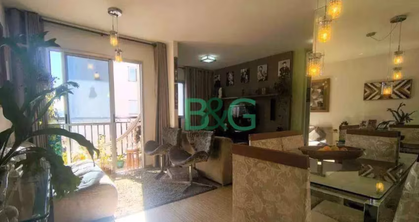 Apartamento com 3 dormitórios à venda, 55 m² por r$ 359.000 - jardim sarah - são paulo/sp