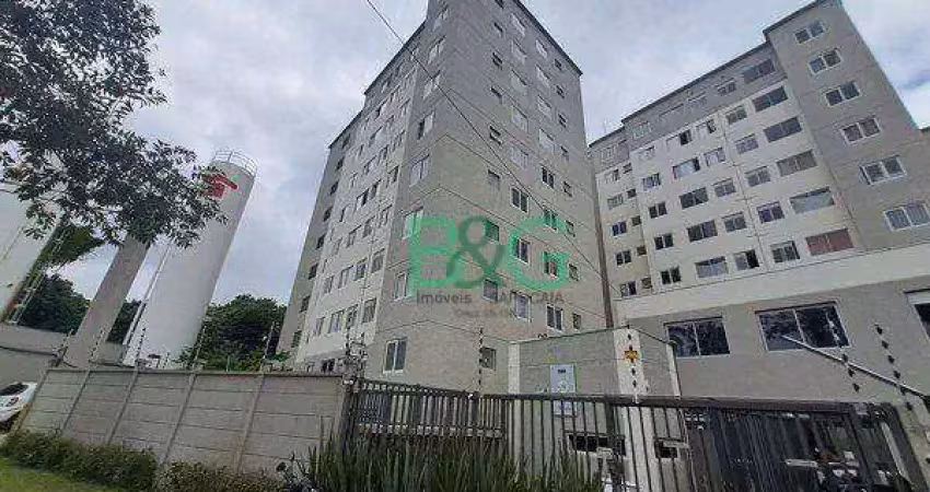 Apartamento com 1 dormitório à venda, 40 m² por r$ 108.776 - colônia (zona leste) - são paulo/sp