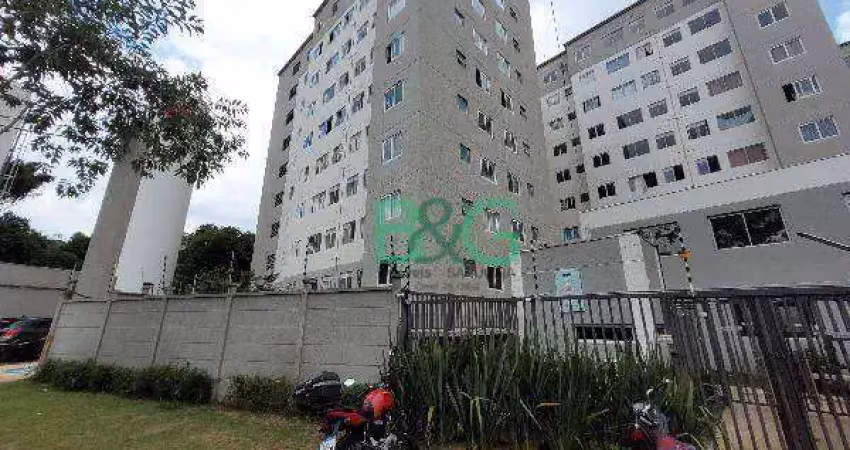 Apartamento à venda, 40 m² por r$ 117.600,00 - itaquera - são paulo/sp