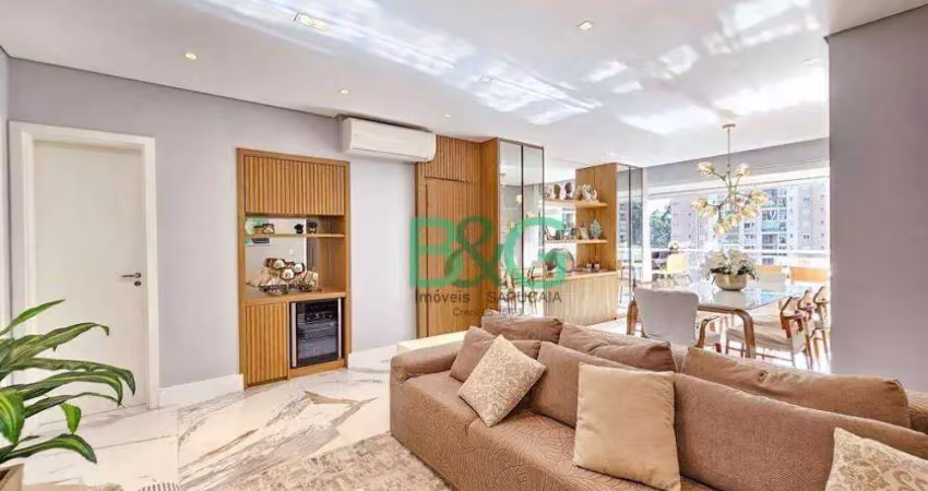 Apartamento com 3 dormitórios à venda, 136 m² por r$ 1.899.000 - centro empresarial tamboré - santana de parnaíba/sp
