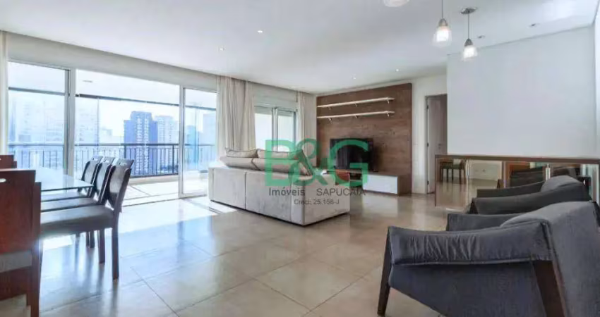 Apartamento com 3 dormitórios à venda, 159 m² por r$ 2.450.000 - santo amaro - são paulo/sp