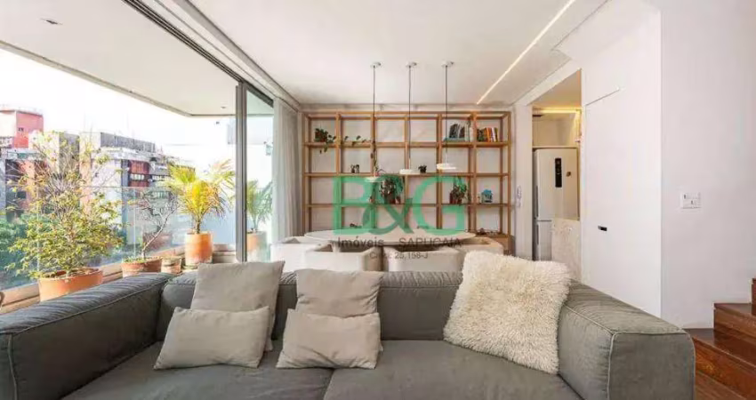 Apartamento duplex com 2 dormitórios à venda, 118 m² por r$ 2.599.900 - cerqueira césar - são paulo/sp