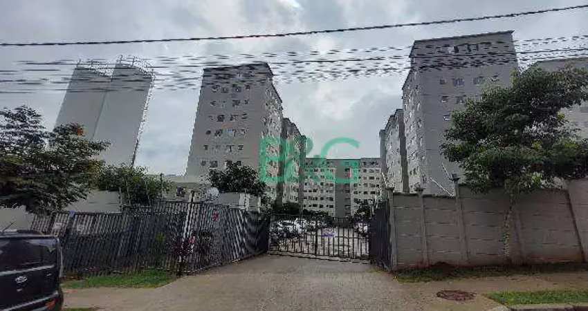 Apartamento com 2 dormitórios à venda, 41 m² por r$ 137.400 - chácara maria trindade - são paulo/sp