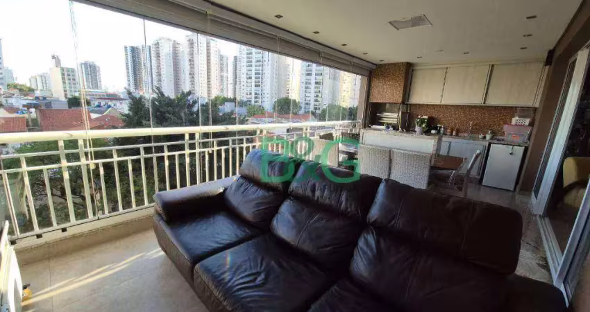 Apartamento, 146 m² - venda por r$ 2.245.000,00 ou aluguel por r$ 209.300,00/mês - belenzinho - são paulo/sp