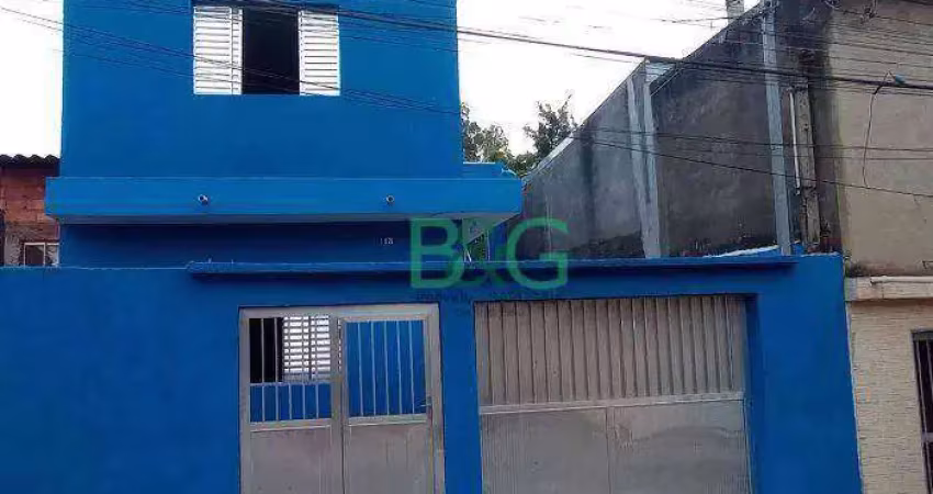 Casa com 2 dormitórios à venda, 40 m² por r$ 350. - jardim nélia - são paulo/sp