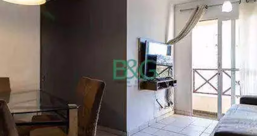 Apartamento com 2 dormitórios à venda, 56 m² por r$ 219.000 - parque bristol - são paulo/sp