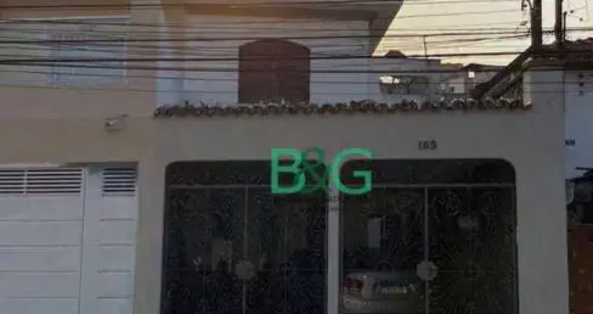 Casa com 5 dormitórios, 182 m² - venda por r$ 650.000,00 ou aluguel por r$ 4.500,00/mês - vila antonina - são paulo/sp