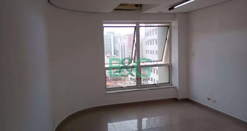 Sala para alugar, 32 m² por r$ 1.440/mês - sé - são paulo/sp