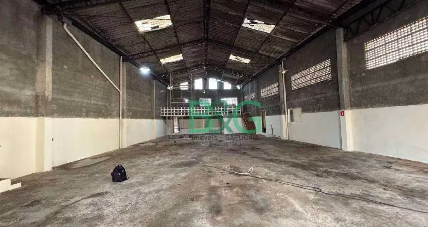 Galpão para alugar, 800 m² por r$ 19.700,00/mês - vila amália - são paulo/sp