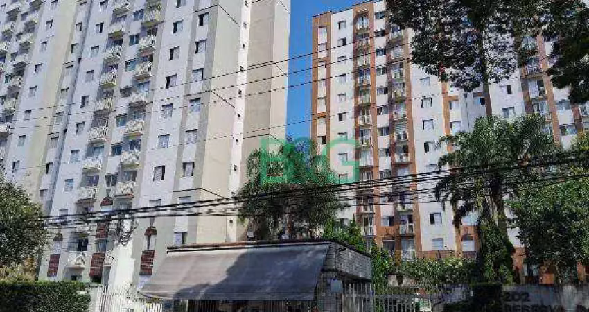 Apartamento com 2 dormitórios à venda, 47 m² por r$ 172.800 - cambuci - são paulo/sp