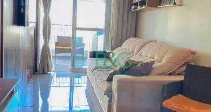 Apartamento com 2 dormitórios à venda, 71 m² por r$ 820. - belém - são paulo/sp