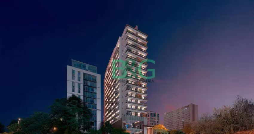 Apartamento com 1 dormitório à venda, 35 m² por r$ 776.863 - moema - são paulo/sp