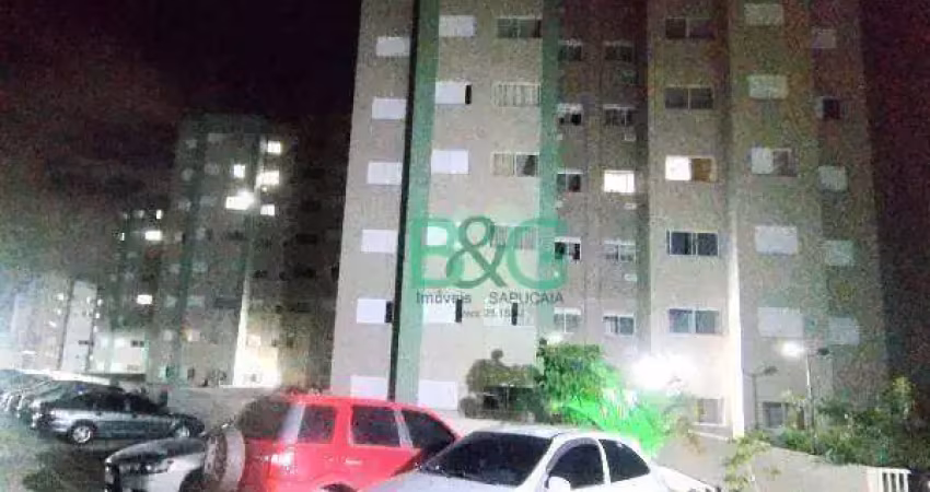 Apartamento com 2 dormitórios à venda, 46 m² por r$ 114.000 - o pequeno coração - itaquaquecetuba/sp