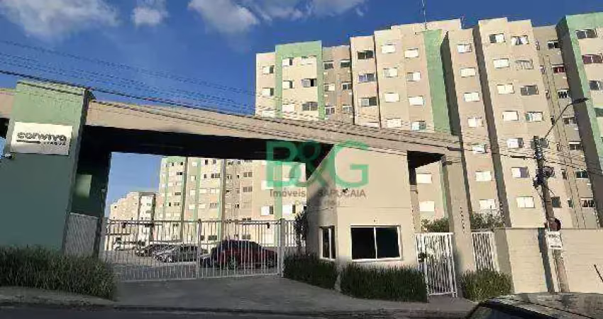 Apartamento à venda, 46 m² por r$ 138.000,00 - o pequeno coração - itaquaquecetuba/sp