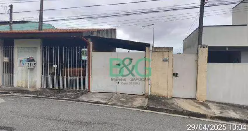 Casa com 1 dormitório à venda, 53 m² por r$ 204.811 - jardim paraíso - jacareí/sp