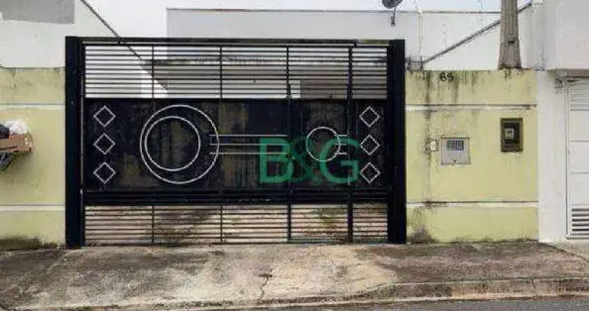 Casa com 2 dormitórios à venda, 57 m² por r$ 174.000 - jardim sant'anna do pedregulho - jacareí/sp