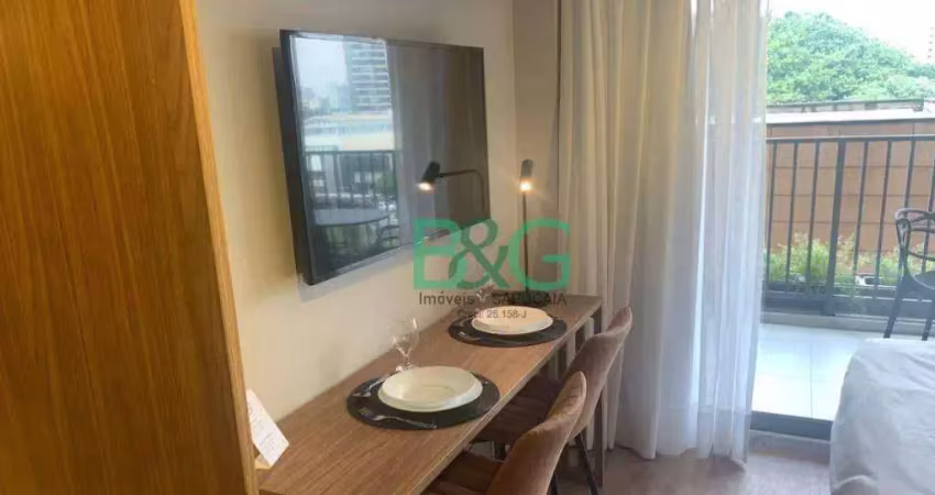 Apartamento com 1 dormitório à venda, 30 m² por r$ 749.000 - indianópolis - são paulo/sp
