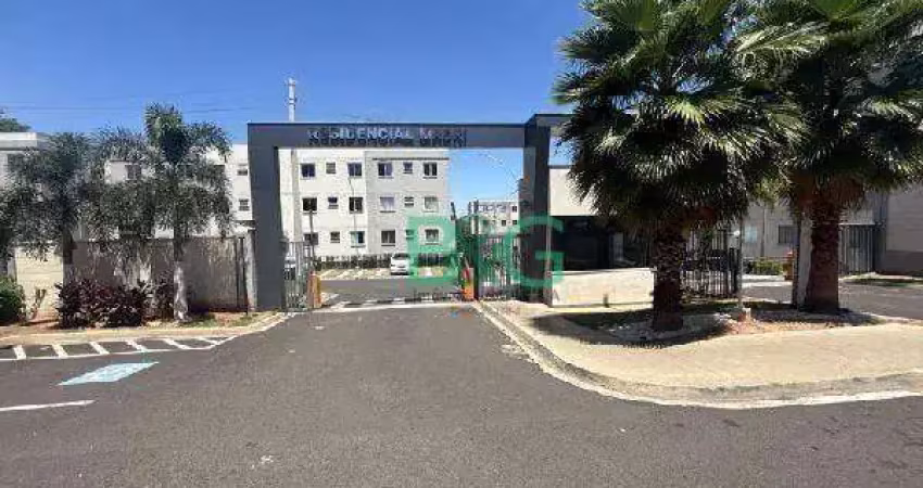 Apartamento com 2 dormitórios à venda, 39 m² por r$ 157.744 - jardim califórnia - marília/sp