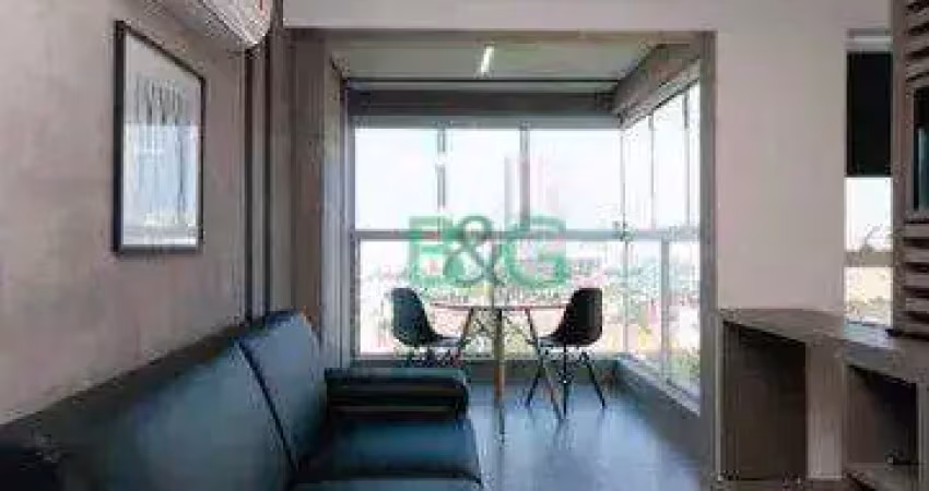 Studio com 1 dormitório à venda, 30 m² por r$ 599.000 - pinheiros - são paulo/sp
