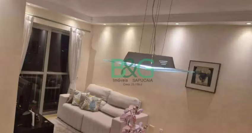 Apartamento com 3 dormitórios à venda, 70 m² por r$ 589.000 - jardim londrina - são paulo/sp