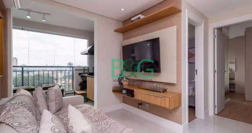 Apartamento com 2 dormitórios à venda, 59 m² por r$ 779.000 - pari - são paulo/sp