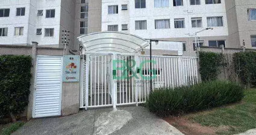 Apartamento com 2 dormitórios à venda, 41 m² por r$ 198.337,68 - guaianazes - são paulo/sp