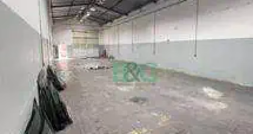 Galpão para alugar, 300 m² por r$ 9.133/mês - parque da mooca - são paulo/sp
