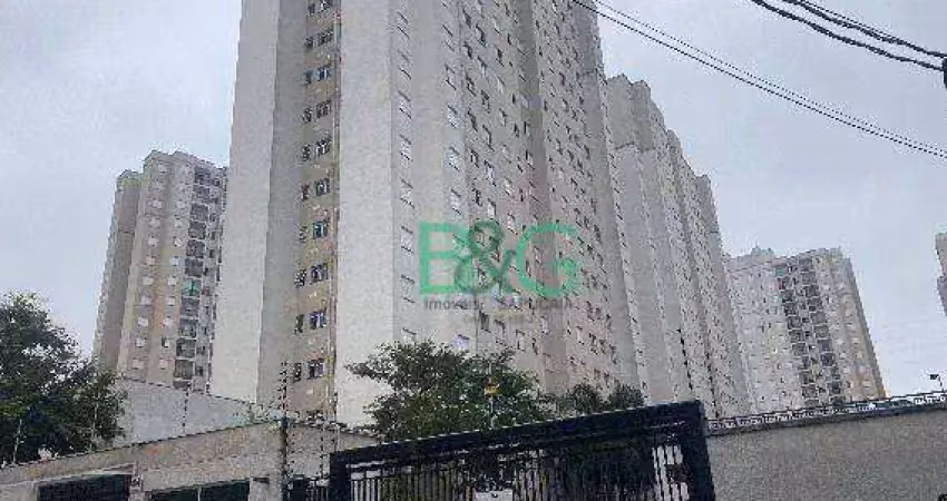 Apartamento com 2 dormitórios à venda, 44 m² por r$ 257.751 - jardim américa da penha - são paulo/sp