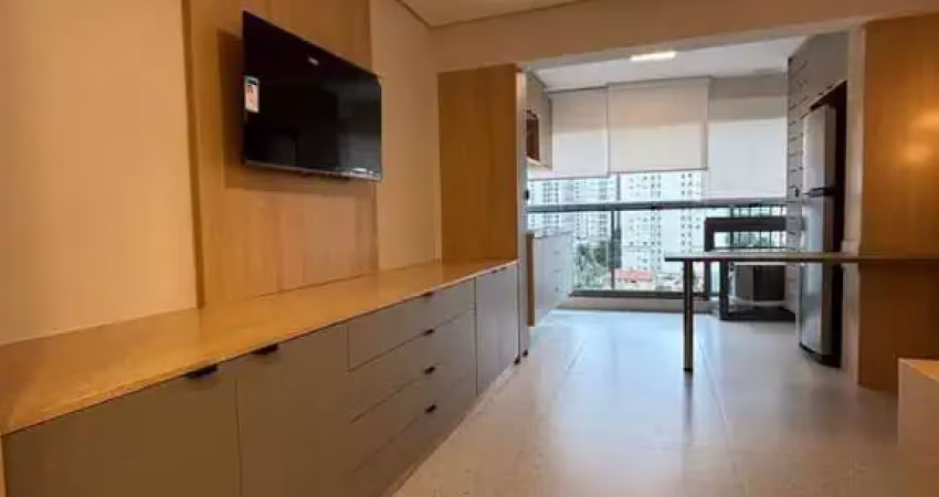Studio com 1 dormitório para alugar, 32 m² por r$ 4.290,00/mês - jardim das acácias - são paulo/sp