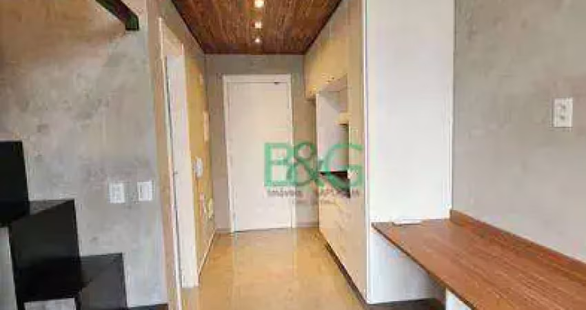 Studio para alugar, 26 m² por r$ 3.750,00/mês - jardim das acácias - são paulo/sp