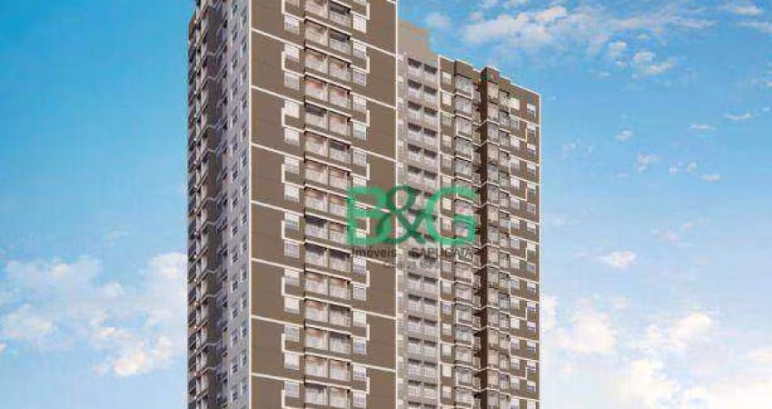 Apartamento com 1 dormitório à venda, 38 m² por R$ 426.579,84 - Tatuapé - São Paulo/SP