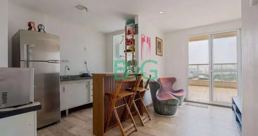 Apartamento garden com 1 dormitório, 62 m² - venda por r$ 537.680,00 ou aluguel por r$ 6.358,15/mês - tatuapé - são paulo/sp
