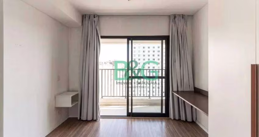 Studio à venda, 25 m² por r$ 314.000,00 - centro histórico de são paulo - são paulo/sp