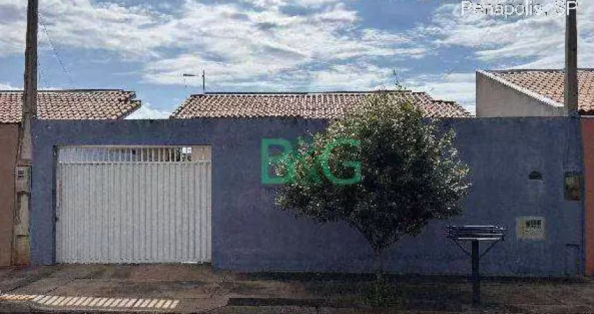 Casa com 2 dormitórios à venda, 54 m² por r$ 75.305,50 - residencial marco guerrero - penápolis/sp