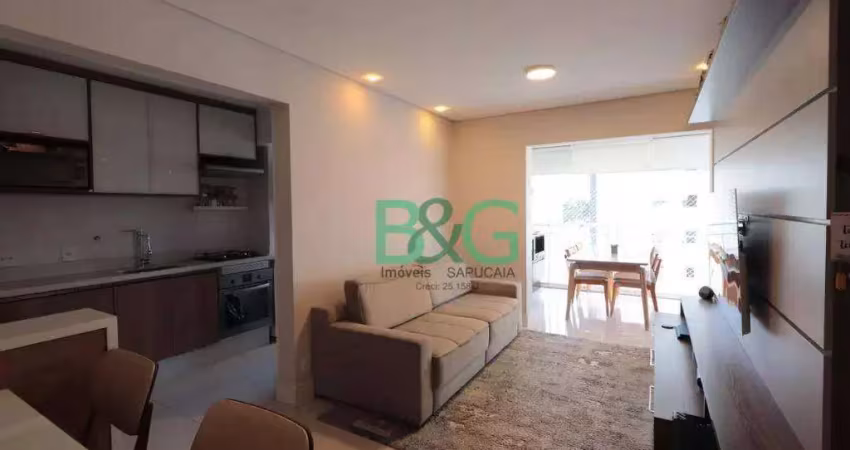 Apartamento com 2 dormitórios à venda, 74 m² por r$ 849.000,00 - tatuapé - são paulo/sp