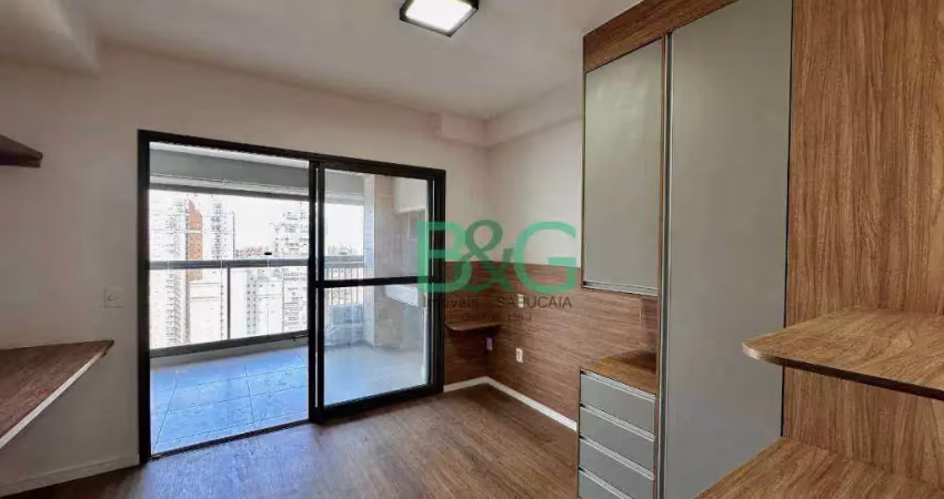 Studio, 31 m² - venda por r$ 600.000,00 ou aluguel por r$ 3.507,60/mês - jardim das acácias - são paulo/sp