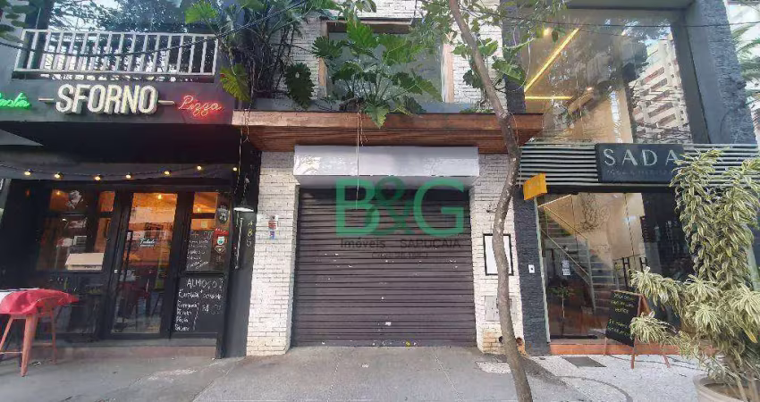 Loja para alugar, 107 m² por r$ 15.993,10/mês - itaim bibi - são paulo/sp