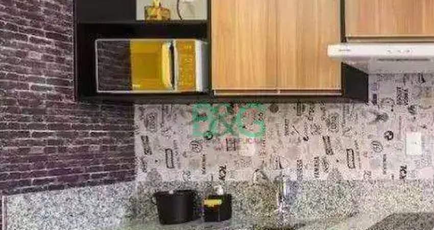 Apartamento à venda, 18 m² por r$ 269.000,00 - brás - são paulo/sp