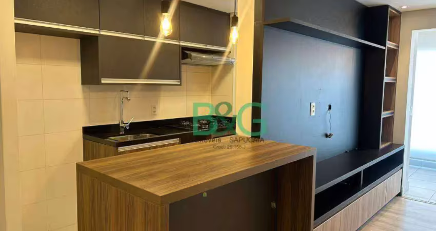 Apartamento com 2 dormitórios, 69 m² - venda por r$ 865.000,00 ou aluguel por r$ 5.810,00/mês - vila anastácio - são paulo/sp