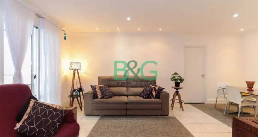 Apartamento com 3 dormitórios, 119 m² - venda por r$ 1.599.000,00 ou aluguel por r$ 9.410,40/mês - vila romana - são paulo/sp