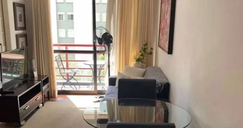 Apartamento com 1 dormitório à venda, 35 m² por r$ 520.000 - moema - são paulo/sp