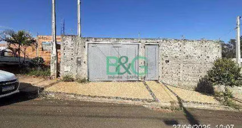 Casa à venda, 49 m² por r$ 142.057,67 - parque residencial santa luzia - porto ferreira/sp