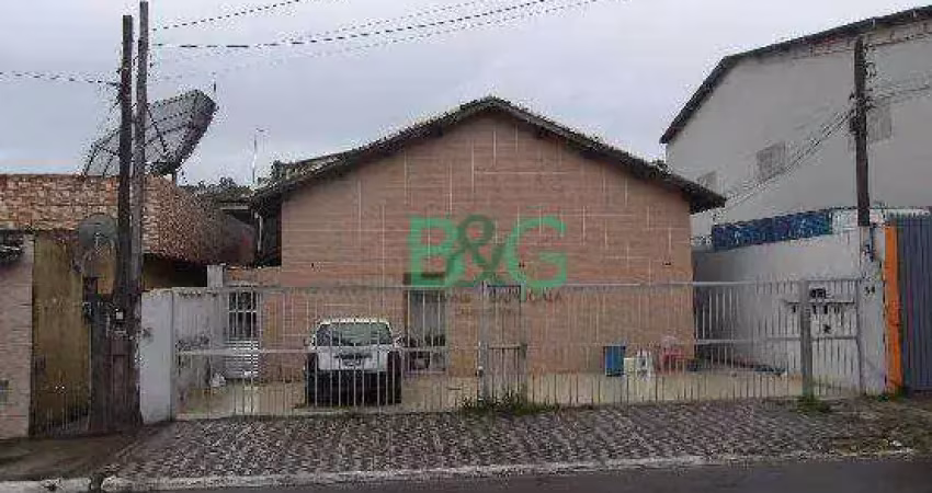 Casa com 2 dormitórios à venda, 40 m² por r$ 102.125,56 - jardim melvi - praia grande/sp