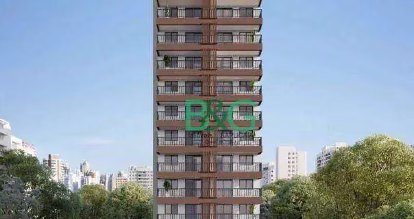 Studio com 1 dormitório à venda, 25 m² por r$ 336.600,00 - campo limpo - são paulo/sp