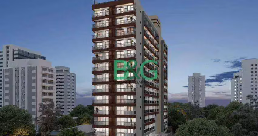 Studio à venda, 25 m² por r$ 318.780,00 - campo limpo - são paulo/sp
