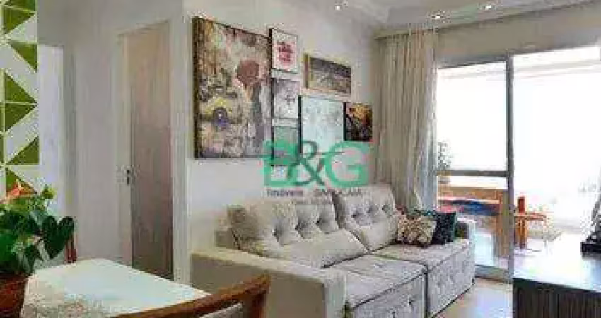 Apartamento com 2 dormitórios à venda, 62 m² por r$ 850.000,00 - alto da lapa - são paulo/sp