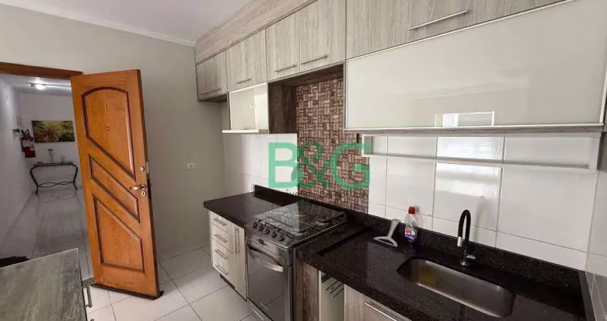 Apartamento com 3 dormitórios à venda, 72 m² por r$ 450.000 - parque novo oratório - santo andré/sp