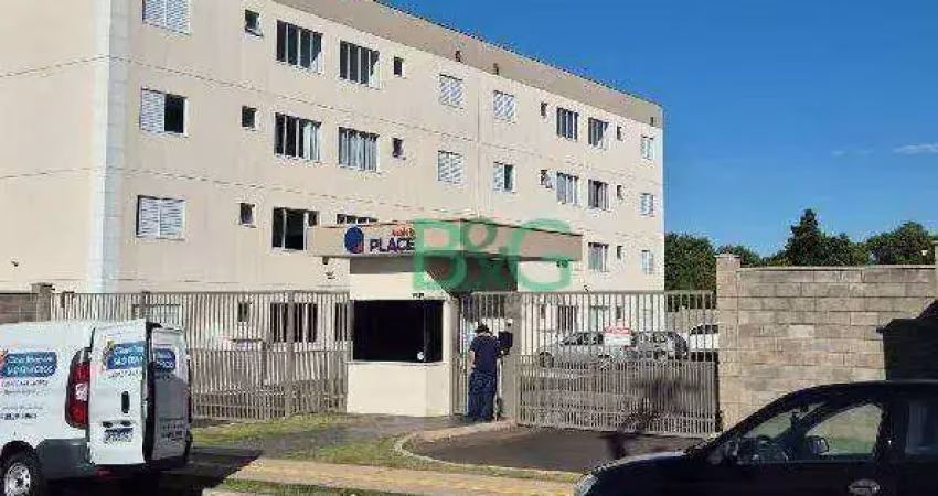 Apartamento com 2 dormitórios à venda, 47 m² por r$ 136.724 - chácaras azaléias - presidente prudente/sp