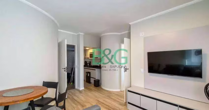 Apartamento com 1 dormitório à venda, 35 m² por r$ 369.000 - liberdade - são paulo/sp
